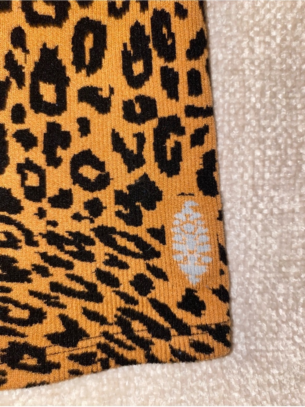 Free People all clear Leopard Print in toasted almond - Picture 7 of 10